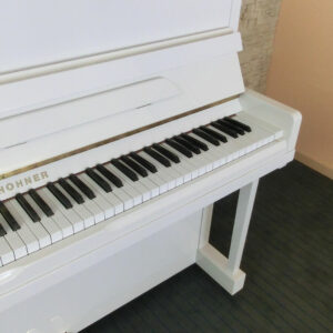 Foto HOHNER Klavier Modell HP 120 weiß Tasten
